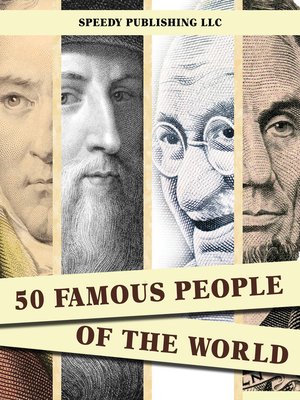 cover image of 50 Famous People of the World
